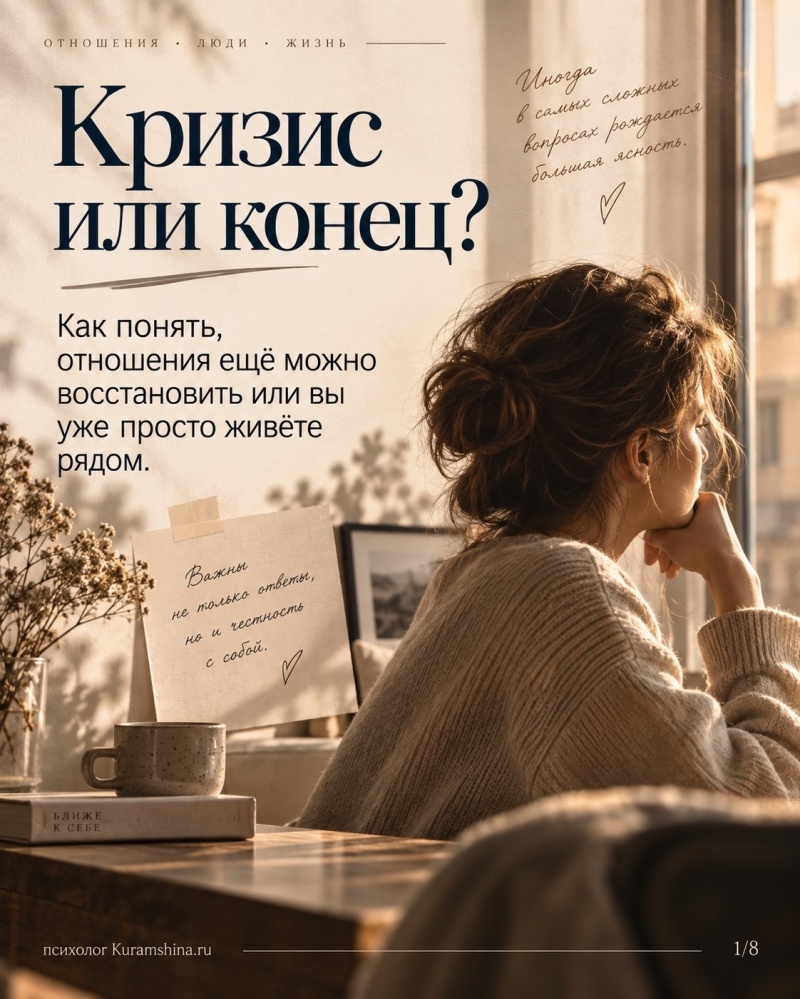 Кризис или конец отношений?